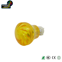 Lampes LED Cabochon étanches IP65 Zhongshan E14, lumières ponctuelles, guirlandes lumineuses pour parcs à thème Halloween, matériau PC, blanc, rouge, vert