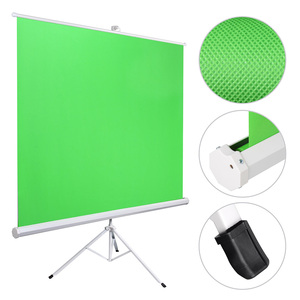 Écran vert Portable 100 pouces avec trépied, arrière-plan Chromakey pour diffusion en direct de jeux vidéo - Product Image 2