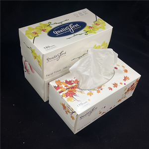 Bán buôn tùy chỉnh dùng một lần số lượng lớn mềm 100% Trinh bột giấy sinh thái thân thiện 4 ply mặt mô hộp giấy - Product Image 2