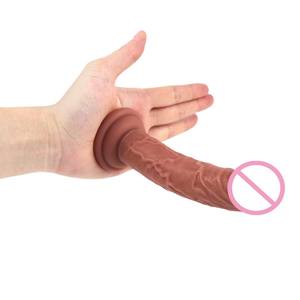 Flüssiges Silikon Mini Phallus Weicher <span class=keywords><strong>Dildo</strong></span> für Frauen Erwachsenen-Feminine Produkte Masturbator-Stick - Product Image 5
