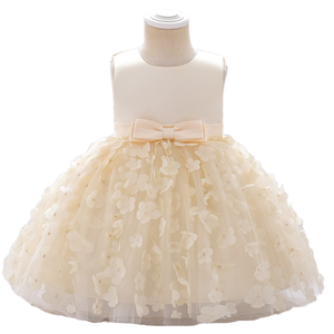 Cute Princess-Style <strong>Flower</strong> <strong>Girl</strong> <strong>Dress</strong> for Kids Mini Wedding Party Garments with Lace Decoration for Children Age Group - Product Image 3
