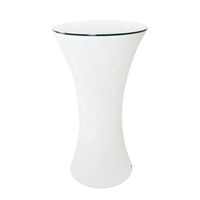 Table de cocktail led en plastique, meuble d'extérieur, offre spéciale, 2021