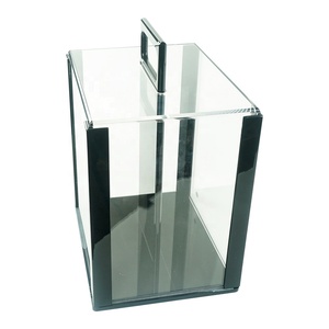 Accessoires de casino, boîte de rangement pour <span class=keywords><strong>jetons</strong></span> de <span class=keywords><strong>poker</strong></span>, <span class=keywords><strong>1000</strong></span> pièces, 39 mm, étui en acrylique de luxe en forme de cage à oiseaux, étui de transport pour <span class=keywords><strong>jetons</strong></span> de casino - Product Image 3