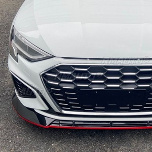 ลิ้นกันชนหน้ารถยนต์ สปลิตเตอร์ดิฟฟิวเซอร์ สปอยเลอร์กันชน สำหรับชุดแต่ง Audi A3 อุปกรณ์ตกแต่งรถยนต์ - Product Image 5