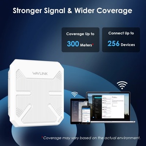 Point d'accès sans fil extérieur Wavlink 2026 AX3000 WiFi 6 IP67 avec routeur répéteur et cryptage WEP, 8 ports LAN - Product Image 5