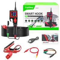 Sonda de Potencia Inteligente TopDiag P200, Probador de Circuitos para Automóviles, Compatible con Múltiples Idiomas, Analizador de Sistemas Eléctricos, Herramientas de Diagnóstico Automotriz
