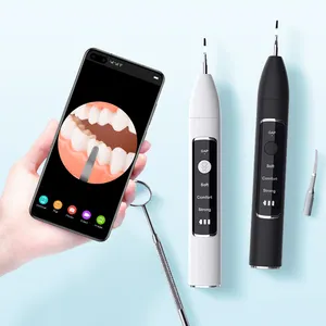 Siêu âm răng răng sạch hơn Sonic điện trực quan HD nha khoa Scaler vệ sinh răng miệng Kit răng calculus loại bỏ mảng bám cho răng