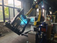 Posisioner Las Putar Tipe L Servo Rotary Tilt untuk Pengelasan Robotik Otomatisasi Sumbu Eksternal