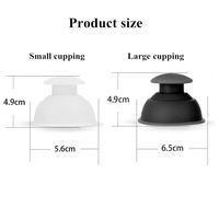 Vente en gros de ventouses en silicone pour la maison, outils de massage corporel Gua Sha