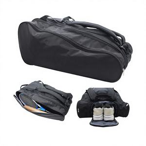 Sac à dos de voyage imperméable en polyester de grande capacité (50-70L) pour pickleball, tennis et badminton, avec compartiment pour chaussures - Product Image 1