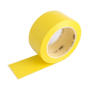 3M 471 amarillo pegado de piso de PVC de línea de seguimiento identificador advertencia etiqueta de seguridad peligro cinta - Product Image 1
