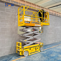 Plateforme élévatrice à ciseaux électrique autopropulsée CFMG 5,8 m de hauteur, 230 kg, CFPT0608SP, pour entrepôt intérieur