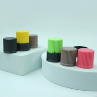 Bouchons de bouteilles de type vis pour poudre de jus multicolores de 30 mm, bouchons de bouteilles d'eau minérale avec machine de remplissage de poudre