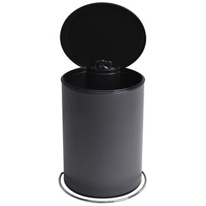 Poubelle à pédale 3L avec fermeture douce poubelle en fer poubelle à pédale poubelle en métal - Product Image 3