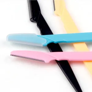 Cuchilla de Afeitar Segura para Cejas, Depiladora Facial y Corporal, Recortadora de Cejas con Cubierta - Product Image 6