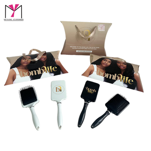 2026 Hot Sale Luxury Corrugated Cardboard Wig Box Greaseproof Paper Packaging for Household Products Big <b>Pillow</b> Shape Magnet - Product Image 6