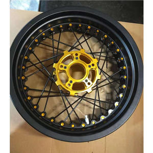 ชุดล้อซี่ลวดแบบไม่มียางในสำหรับรถมอเตอร์ไซค์แบบสตรีท ขนาด 2.15*21 นิ้ว/4.25*18 นิ้ว สำหรับ KTM 390 790 1290 <span class=keywords><strong>ADV</strong></span> - Product Image 4