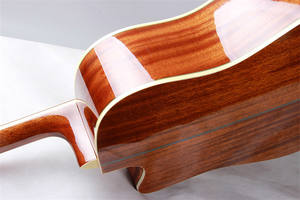 بيع بالجملة جديد الخشب الصلب أفضل السبر 41 بوصة 6 سلاسل الصلب الراتينجية أعلى سبيلي الظهر والجانبية الغيتار الصوتي للبيع - Product Image 6