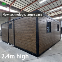 Nouvelle Conception 2026 – Maison Conteneur Extensible de Luxe à Toit Plat (2, 3, 4, 5 Chambres) – 20, 30, 40 pieds – Acier Moderne – Installation Rapide