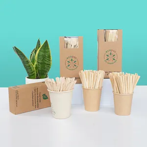 Stirrer Coffee Wooden /bamboo Disposable Stir Sticks Espresso Stirrer Coffee Stir Stick