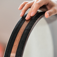 SUCCESS 16-22 Inch Low Price Ocean Wave Drum Handmade Musical Percussion Ocean Drum Sound Healing Instrument with Free Case