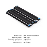 Para MT800 Mini impresora térmica móvil inalámbrica tamaño de papel A4 USB para pegatina de recibo de 300 ppp compatible con Android Normal-Stock