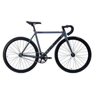 Bicicletta a scatto fisso TSUNAMI SNM100, telaio in lega di alluminio con forcella in lega di alluminio e pedali inclusi - Product Image 4