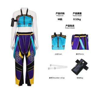 <span class=keywords><strong>Disfraz</strong></span> de Cosplay de Anime KPop Demon para Niñas, Conjunto Completo 'Superstar Zoe', Traje de Personaje para Fiesta de Halloween Infantil, Peluca y Abrigo - Product Image 2