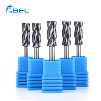 BFL carburo sólido personalizado 4 cortador de molino de extremo de flauta 4 Herramientas CNC de molino de extremo plano de flauta