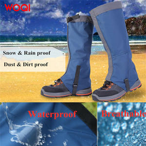 Polainas de senderismo Woqi 420D de nailon impermeables y transpirables para montañismo, uso exterior para adultos - Product Image 5