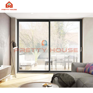 Porte Scorrevoli in Vetro Bianco per Hotel, Porte Scorrevoli in Vetro Isolante per Patio in Stile Francese - Product Image 4