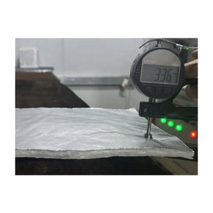 10mm Độ dày silica aerogel Composite Chăn với lá nhôm mái chịu nhiệt vật liệu cách nhiệt - Product Image 4