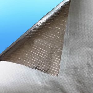 Material de construcción de aislamiento térmico de tela tejida de papel de aluminio lámina tejida reflectante <span class=keywords><strong>para</strong></span> techo - Product Image 2