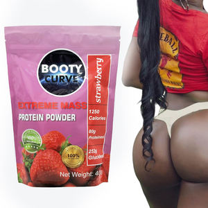 Meilleure Quantité BOOTY CURVE Poudre Protéinée pour Prise de Masse Musculaire, Agrandissement Extrême du Fessier, Rehaussement et Raffermissement des Fesses et des Hanches (BBL) - Product Image 3