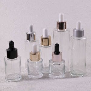 Botella de Vidrio Vacía de Alta Calidad en Oferta, 20 ML, 30 ML, 40 ML, 50 ML, 60 ML, 80 ML, para Aceites Esenciales, con Tapón de Goma y <span class=keywords><strong>Gotero</strong></span> de Vidrio - Product Image 4