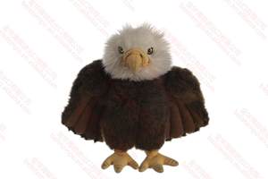 Jouet Animal en <span class=keywords><strong>peluche</strong></span> d'aigle chauve réaliste, jouet américain en <span class=keywords><strong>peluche</strong></span> d'aigle blanc - Product Image 5