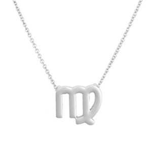 Moda mujer joyería 12 signo del zodiaco Collar chapado en oro de la astrología encanto collar Horóscopo - Product Image 6