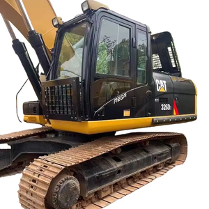 Machinerie de construction lourde de 26 tonnes, excavatrice d'occasion Cat 326D2 à vendre - Product Image 1