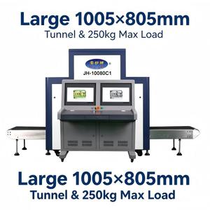 เครื่องสแกนรังสี<span class=keywords><strong>เอ็</strong></span><span class=keywords><strong>ก</strong></span>ซ์แบบอุโมงค์ขนาด 1005x805 มม. ระบบพลังงานคู่ รองรับน้ำหนั<span class=keywords><strong>ก</strong></span>มา<span class=keywords><strong>ก</strong></span> 250 <span class=keywords><strong>ก</strong></span><span class=keywords><strong>ก</strong></span>. อุปกรณ์ตรวจสอบสินค้าสำหรับสนามบิน - Product Image 3