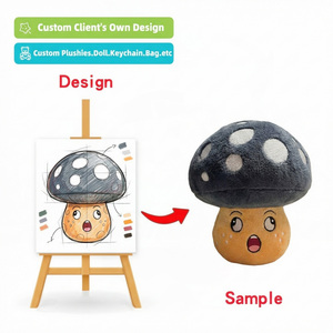 Fabricant de jouets en peluche personnalisés, mini champignon tacheté moelleux, cadeaux pour attractions touristiques, jouet en peluche Bata <span class=keywords><strong>Totoro</strong></span>, peluche géante - Product Image 1