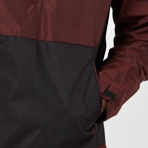 Veste coupe-vent décontractée unisexe à capuche fixe manches longues fermeture éclair poches latérales coupe régulière style survêtement personnalisable - Product Image 1