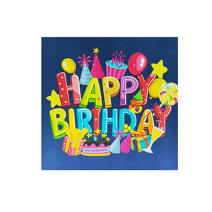Carte de vœux 3D Pop-up Joyeux Anniversaire, Art de collection numérique, Meilleure vente, Conception personnalisée, Faite à la main, Taille personnalisée, Logo personnalisé, Papier artistique - Product Image 6
