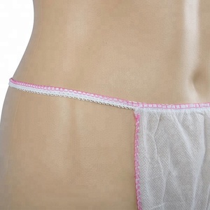 Desechables Spa <span class=keywords><strong>Sexy</strong></span> T-string no tejido G-string bragas <span class=keywords><strong>Sexy</strong></span> ropa interior Tanga fábrica PP viaje para mujeres - Product Image 2