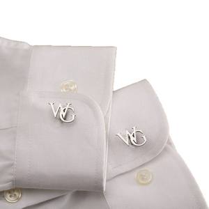 <span class=keywords><strong>Gemelli</strong></span> e Fermacravatte in Acciaio Inossidabile per Uomo, Personalizzabili <span class=keywords><strong>con</strong></span> Logo e <span class=keywords><strong>Lettere</strong></span> in Inglese, Design Trendy - Product Image 3