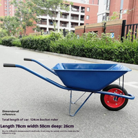 Outil agricole de brouette de charge de camion King Hauler pour le transport durable et polyvalent