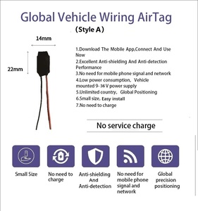 Mini Smart AirTags Encuentra Mi Rastreador para Moto y Vehículo iOS Android Air Tag GPS Tracker Sin Tarjeta <span class=keywords><strong>SIM</strong></span> para Motocicleta y Coche - Product Image 4