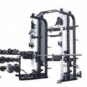 Factory Directly Sell SK SK-EM938E-TitanG2 Portable Durable Black Multi Functional Smith Machine High Quality Steel <b>ABS</b> Gym - Product Image 2