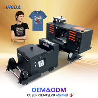 Imprimante DTF tout-en-un 40 cm à 2 têtes pour films PET et textiles, idéale pour l'impression de T-shirts et de textiles – Approvisionnement direct usine