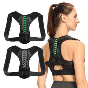 Cinturón <span class=keywords><strong>de</strong></span> Soporte Lumbar Ajustable y Profesional para <span class=keywords><strong>Corrección</strong></span> <span class=keywords><strong>de</strong></span> Postura, con Soporte para Clavícula y Cierre <span class=keywords><strong>de</strong></span> Cordones, Unisex para Adultos - Product Image 2