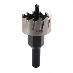 Scie cloche HSS Ttake 38 mm fabriquée en Italie pour le perçage du métal et du bois - Product Image 2